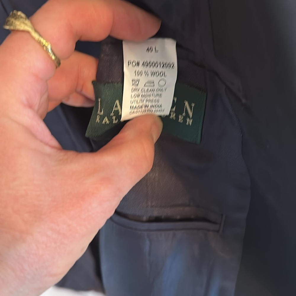 Ralph Lauren blazer, 40L - Picture 3 of 4
